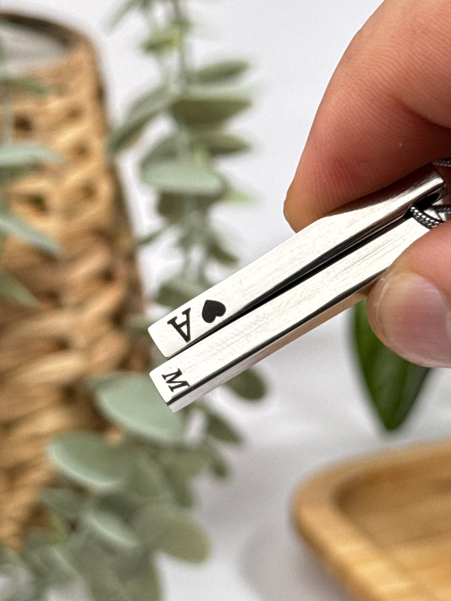 3D Bar Necklace