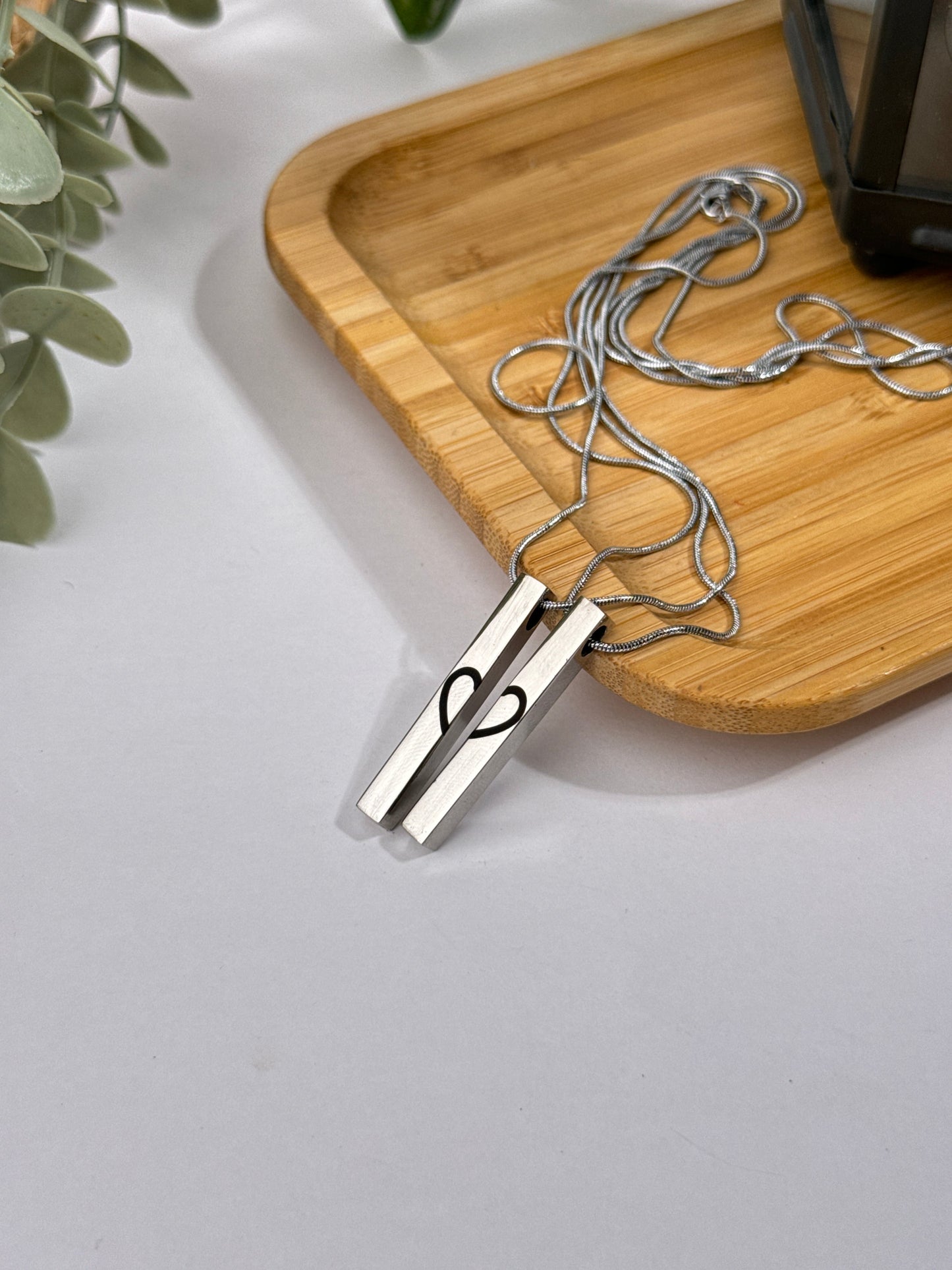 3D Bar Necklace